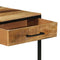 vidaXL Console Table 100x55x75 cm Solid Rough Wood Mango