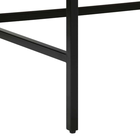 vidaXL Console Table 100x55x75 cm Solid Rough Wood Mango