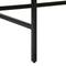 vidaXL Console Table 100x55x75 cm Solid Rough Wood Mango