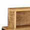 vidaXL Console Table 100x55x75 cm Solid Rough Wood Mango