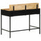 vidaXL Console Table 100x55x75 cm Solid Rough Wood Mango