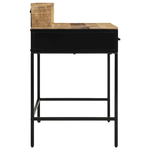 vidaXL Console Table 100x55x75 cm Solid Rough Wood Mango