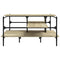 vidaXL Coffee Table Sonoma Oak 100x100x48.5 cm Engineered Wood