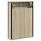 vidaXL Bathroom Mirror Cabinet Sonoma Oak 42x12x60 cm Engineered Wood