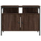 vidaXL Bathroom Sink Cabinet Brown Oak 80x30x60 cm Engineered Wood