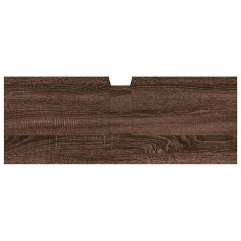 vidaXL Bathroom Sink Cabinet Brown Oak 80x30x60 cm Engineered Wood