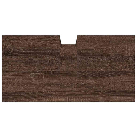 vidaXL Bathroom Sink Cabinet Brown Oak 60x30x60 cm Engineered Wood