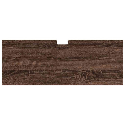 vidaXL Bathroom Sink Cabinet Brown Oak 80x30x60 cm Engineered Wood