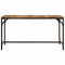 vidaXL Dining Table 140x70x75 cm Solid Wood Rough Mango
