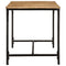 vidaXL Dining Table 140x70x75 cm Solid Wood Rough Mango