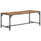 vidaXL Dining Table 180x90x75 cm Solid Wood Rough Mango