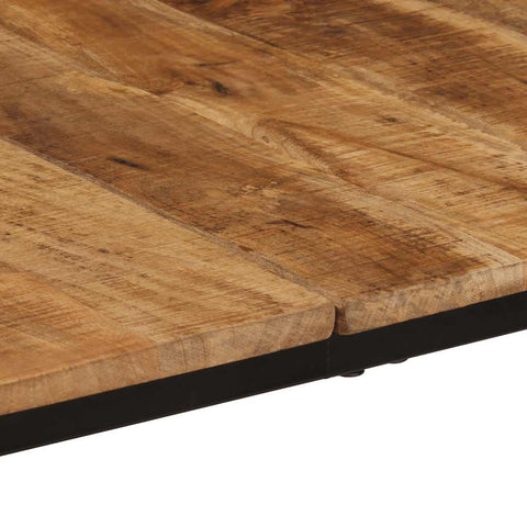 vidaXL Dining Table 180x90x75 cm Solid Wood Rough Mango