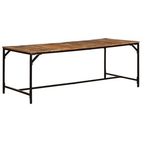 vidaXL Dining Table 200x100x75 cm Solid Wood Rough Mango