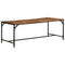 vidaXL Dining Table 200x100x75 cm Solid Wood Rough Mango