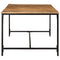 vidaXL Dining Table 200x100x75 cm Solid Wood Rough Mango