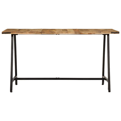 vidaXL Dining Table 140x70x75 cm Solid Wood Mango