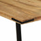 vidaXL Dining Table 140x70x75 cm Solid Wood Mango