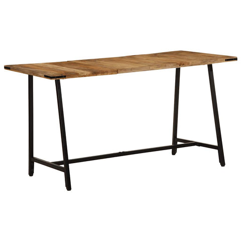 vidaXL Dining Table 140x70x75 cm Solid Wood Mango