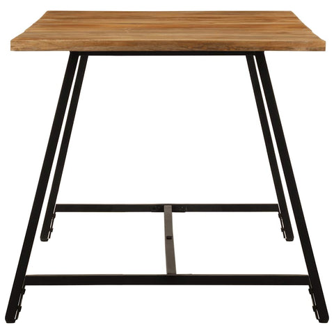 vidaXL Dining Table 160x80x75 cm Solid Wood Mango