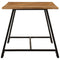 vidaXL Dining Table 160x80x75 cm Solid Wood Mango