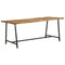 vidaXL Dining Table 180x90x75 cm Solid Wood Mango