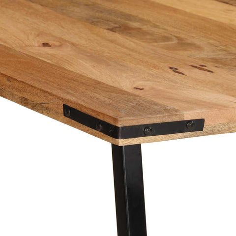 vidaXL Dining Table 200x100x75 cm Solid Wood Mango