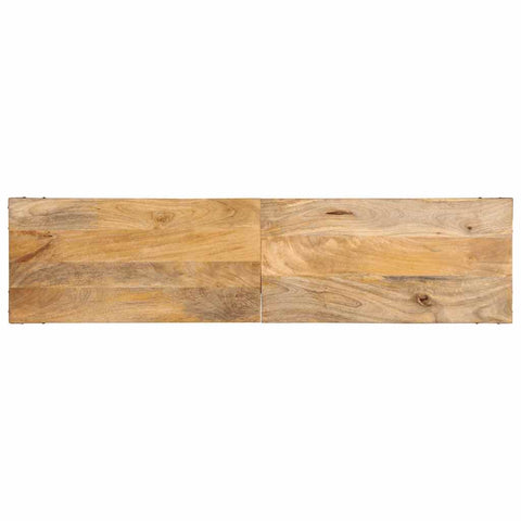 vidaXL Console Table 140x35x70 cm Solid Wood Mango
