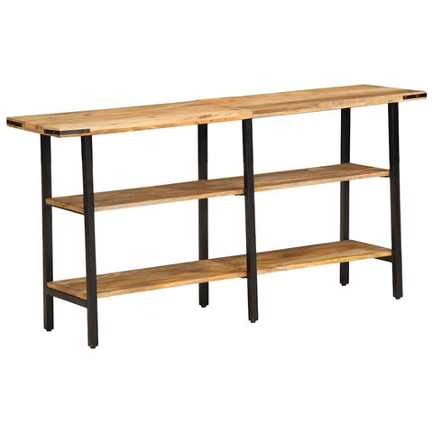 vidaXL Console Table 140x35x70 cm Solid Wood Mango