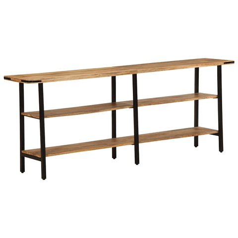 vidaXL Console Table 180x35x70 cm Solid Wood Mango