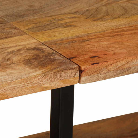 vidaXL Console Table 180x35x70 cm Solid Wood Mango