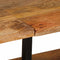 vidaXL Console Table 180x35x70 cm Solid Wood Mango