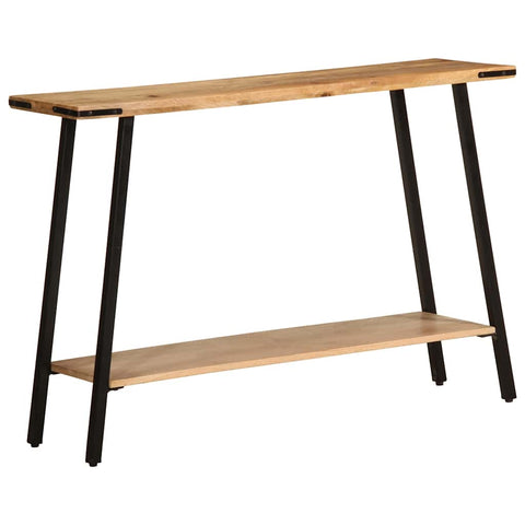 vidaXL Console Table 110x30x75 cm Solid Wood Mango