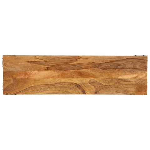 vidaXL Console Table 110x30x75 cm Solid Wood Mango