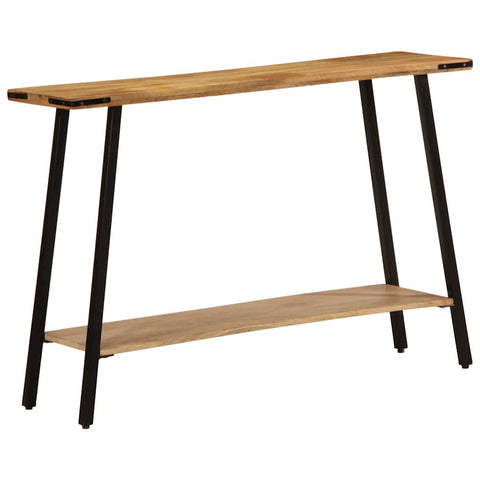 vidaXL Console Table 110x30x75 cm Solid Wood Mango
