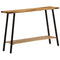 vidaXL Console Table 110x30x75 cm Solid Wood Mango