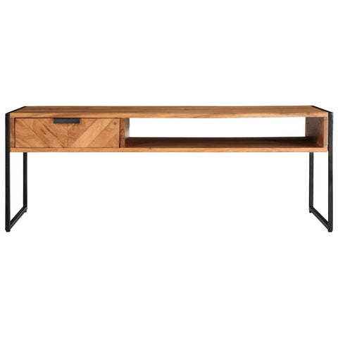 vidaXL Coffee Table 110x55x40 cm Solid Wood Acacia