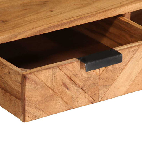 vidaXL Coffee Table 110x55x40 cm Solid Wood Acacia