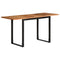 vidaXL Dining Table 140x70x75 cm Solid Wood Acacia