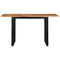 vidaXL Dining Table 140x70x75 cm Solid Wood Acacia