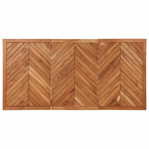 vidaXL Dining Table 160x80x75 cm Solid Wood Acacia