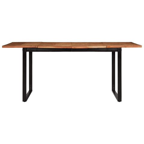 vidaXL Dining Table 180x90x75 cm Solid Wood Acacia