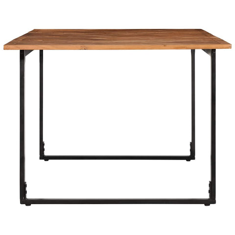 vidaXL Dining Table 200x100x75 cm Solid Wood Acacia