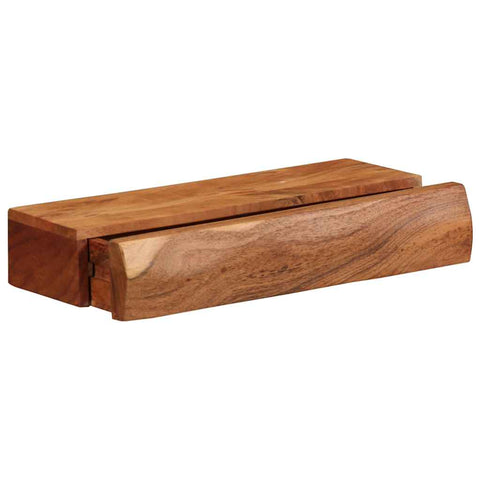 vidaXL Wall Shelves 2 pcs 40x17x8 cm Solid Wood Acacia