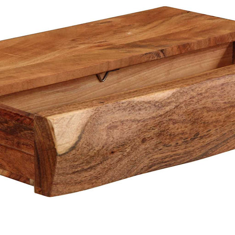 vidaXL Wall Shelves 2 pcs 40x17x8 cm Solid Wood Acacia