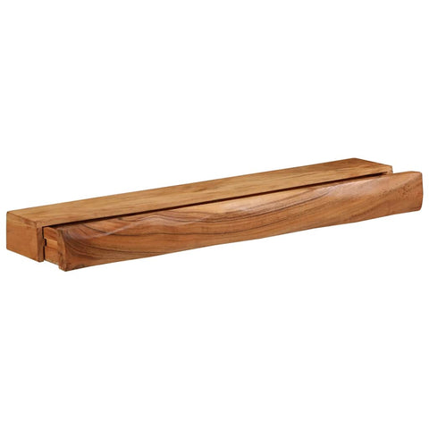 vidaXL Wall Shelves 2 pcs 80x17x8 cm Solid Wood Acacia