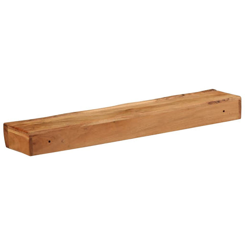 vidaXL Wall Shelves 2 pcs 80x17x8 cm Solid Wood Acacia