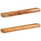 vidaXL Wall Shelves 2 pcs 100x17x8 cm Solid Wood Acacia
