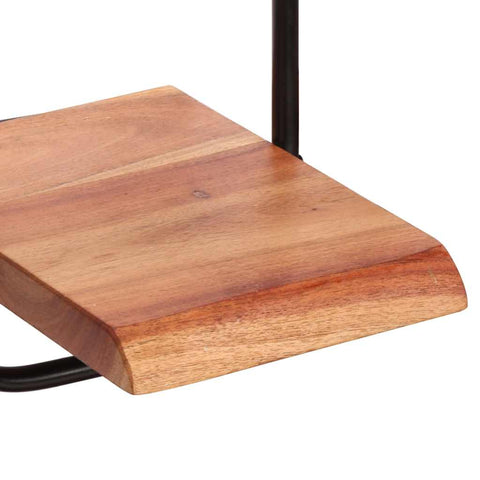 vidaXL Wall Shelves 5 pcs Solid Wood Acacia