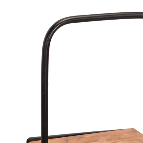 vidaXL Wall Shelves 5 pcs Solid Wood Acacia