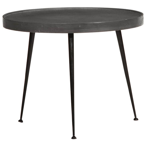 vidaXL Coffee Table 2 pcs Black Engineered Wood